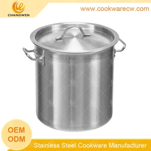 Olla de acero inoxidable para restaurante CW-SP001