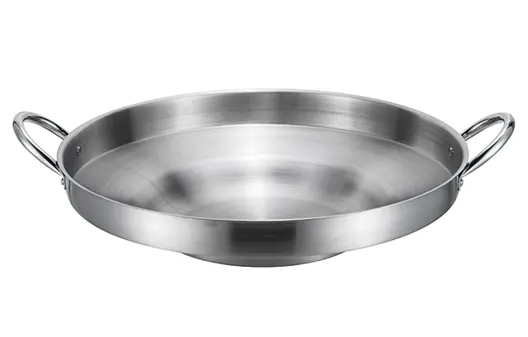 Comal de acero inoxidable