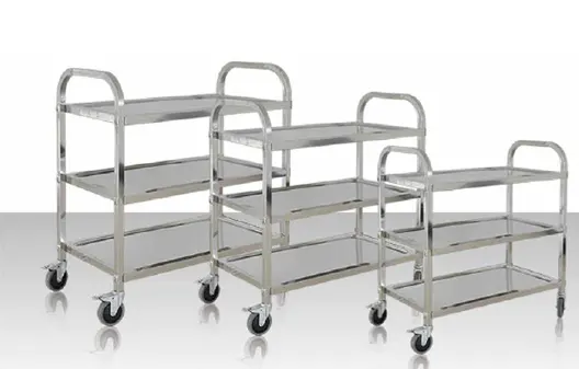 Carrito De Cocina De Acero Inoxidable